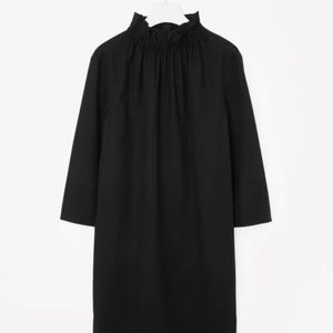 COS Black High-Neck Dress